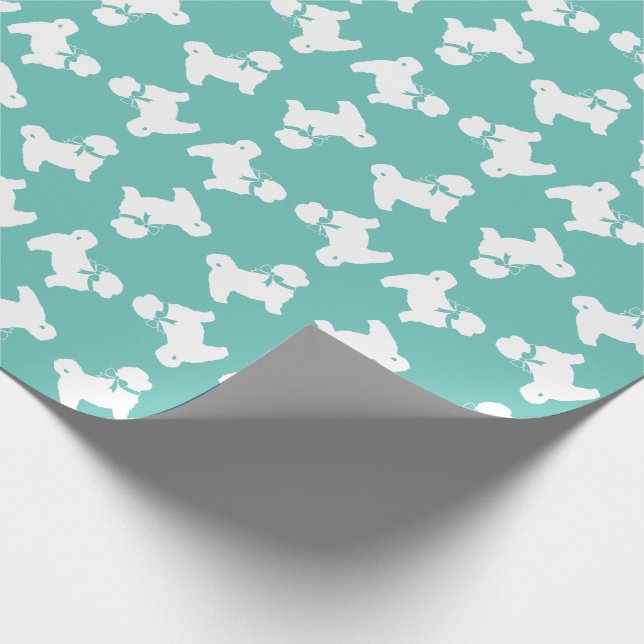 Papel De Presente Shih Tzu Cachorro Puppy Urso Curto (Ponta)
