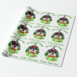 Papel De Presente Shih Tzu Christmas<br><div class="desc">Encerre todos os seus presentes este ano no nosso adorável jornal de Natal Shih Tzu!</div>