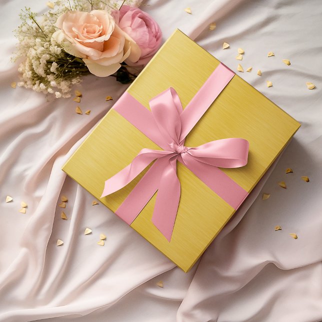 Papel De Presente Shimmer Dourado escuro (Criador carregado)