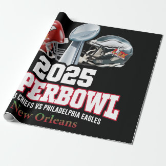 Papel De Presente Showdown da Super Bowl 2025