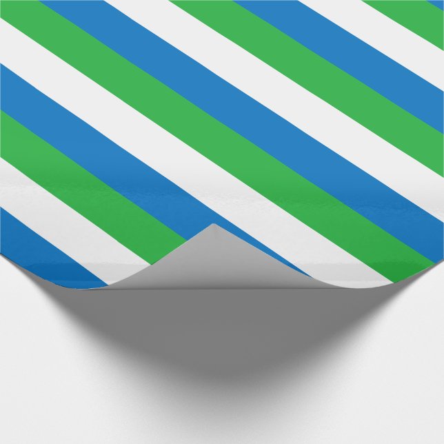 Papel De Presente Sierra Leone Flag (Ponta)