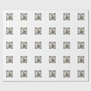 Papel De Presente Símbolo da Estratégia de Xadrez de Jesus Estratégi