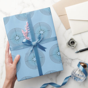 Papel De Presente Símbolo de Geometria Sagrado - Chartres Labyrinth