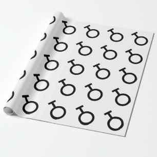 Papel De Presente Símbolo de sexo travesti