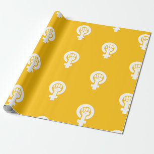 Papel De Presente Símbolo Feminista