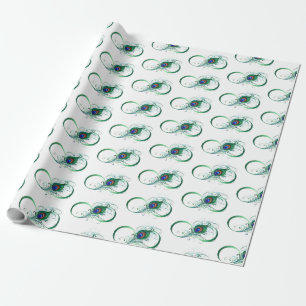 Papel De Presente Símbolo Infinito com Pancete
