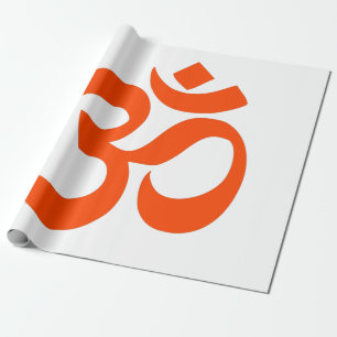 Papel De Presente Símbolo Om Indiano