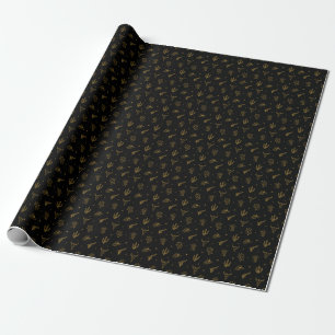 Papel De Presente Símbolos boêmicos: Mágica do Western Vintage