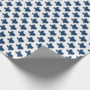 Papel De Presente Símbolos do Texas, Estado do Texas, Marinha
