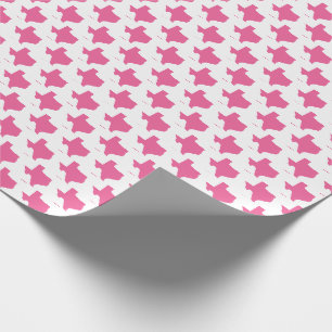 Papel De Presente Símbolos do Texas, Estado do Texas, Rosa