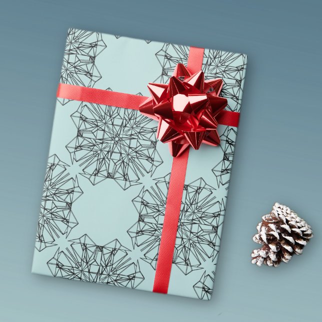 Papel De Presente simetria geométrica (Criador carregado)