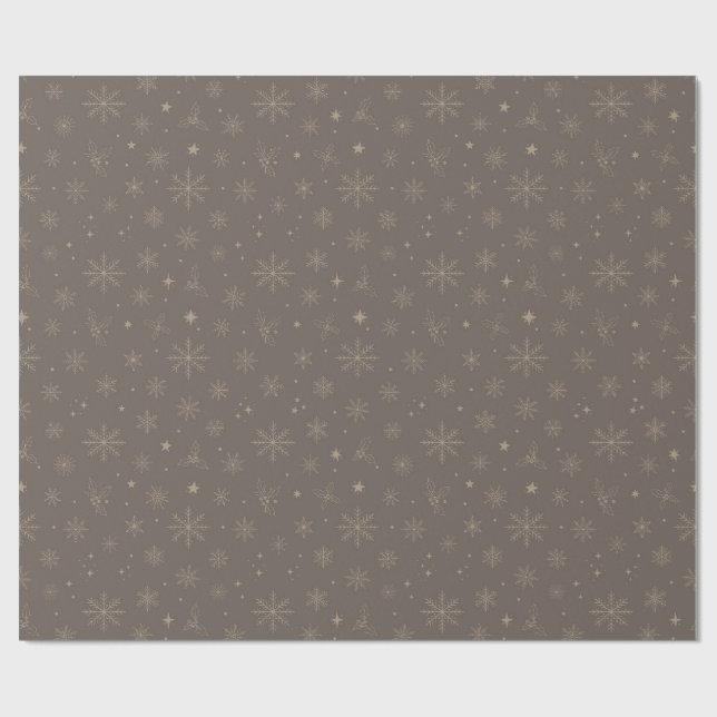 Papel De Presente Simple and Chic Christmas Designs (Aberto)