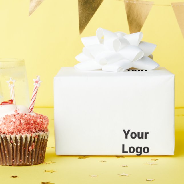 Papel De Presente Simples água verde abstrato adicionar texto logoti (Festa de aniversário)