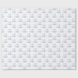 Papel De Presente Simples Anchor Duo!