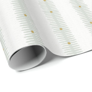 Papel De Presente Simples geométrico moderno calmante