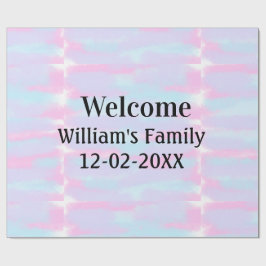 Papel De Presente simples logotipo monograma mínimo personalizado be