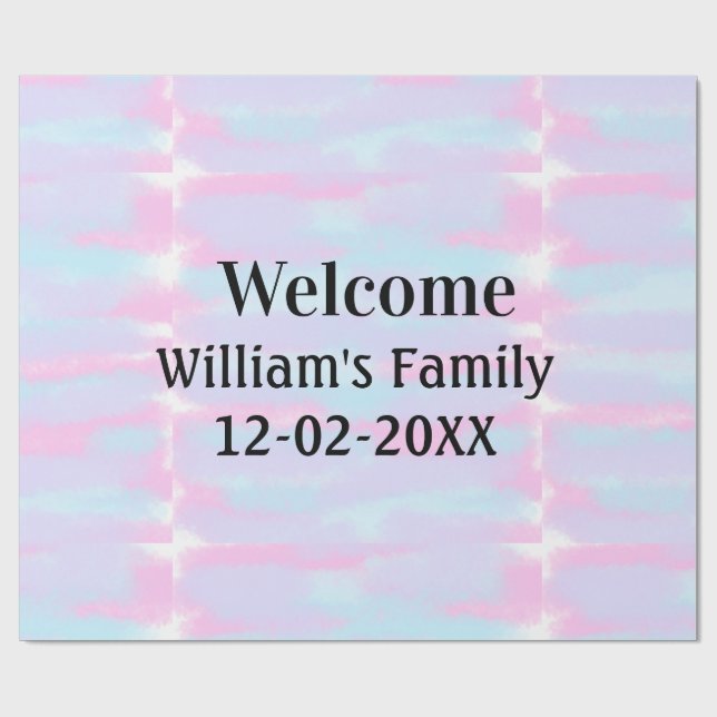 Papel De Presente simples logotipo monograma mínimo personalizado be (Aberto)