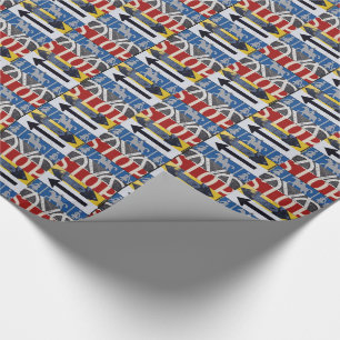 Papel De Presente Sinais de tráfego