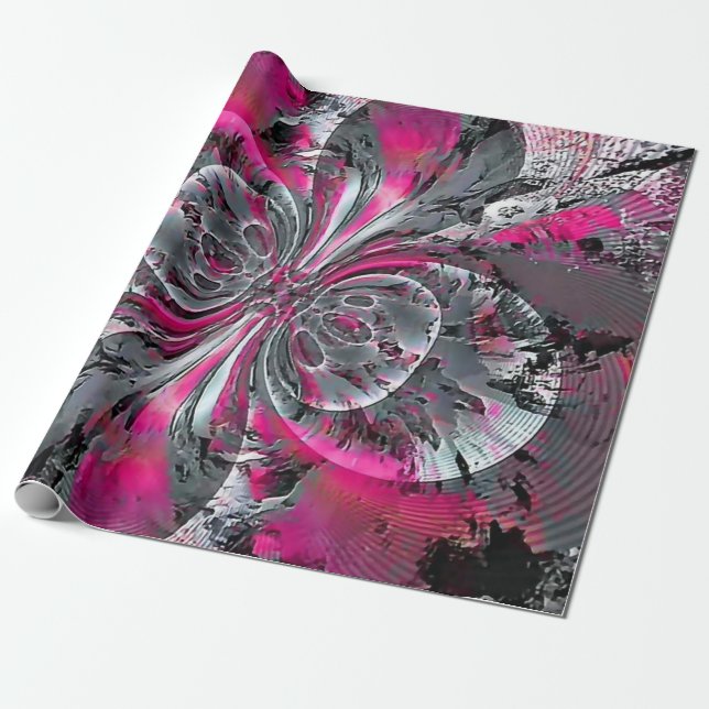 Papel De Presente Sinais mistos (Desenrolado)