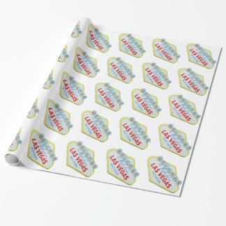 Papel De Presente Sinal de Las Vegas