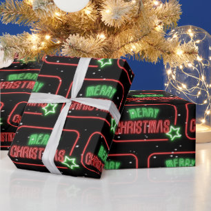 Papel De Presente Sinal de Neve Feliz Natal