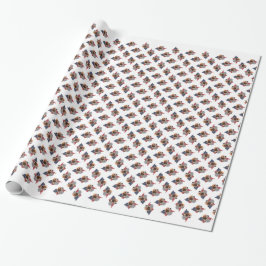 Papel De Presente Sinalizador Beagle