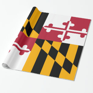 Papel De Presente Sinalizador de Estado Dinâmico de Maryland