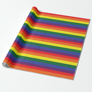 Papel De Presente Sinalizador do Orgulho Arco-Íris LGBT