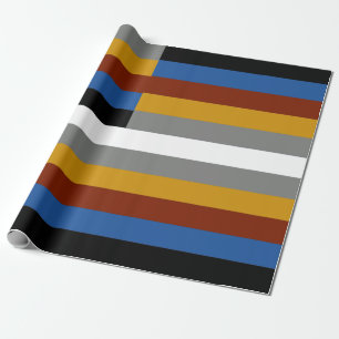Papel De Presente Sinalizador do Orgulho de Freak
