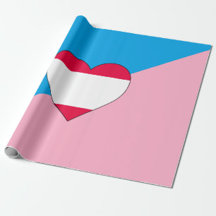 Papel De Presente Sinalizador do Orgulho de Idade