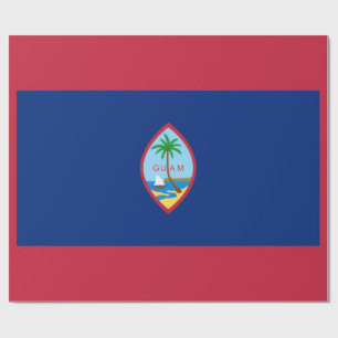 Papel De Presente Sinalizador Guam