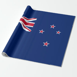 Papel De Presente Sinalizador Nova Zelândia (NZ)