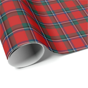 Papel De Presente Sinclair Clan Tartan