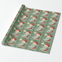 Sino de Natal fofo em Arte de Linha