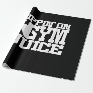 Papel De Presente Sippin No Sumo De Gym - Camisas De Trabalho De Men