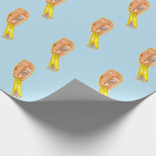 Papel De Presente Sistema métrico de medida de fita