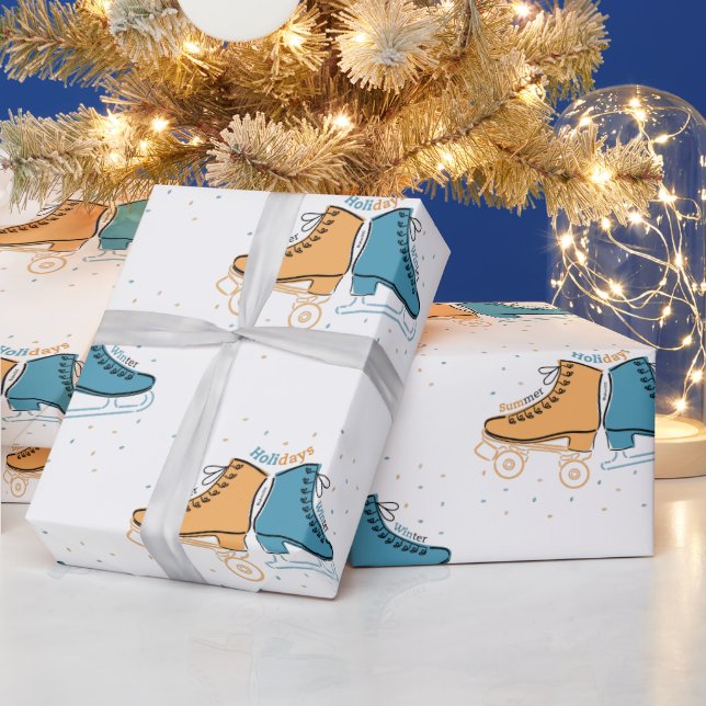 Papel De Presente Skates da minha vida (Feriados)