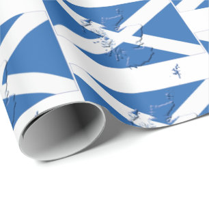 PAPEL DE PRESENTE SLAG DE SALTIRE SCOTLAND
