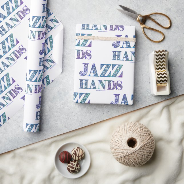 Papel De Presente SlipperyJoe's musical da Broadway Jazz Hands queer (Artesanato)