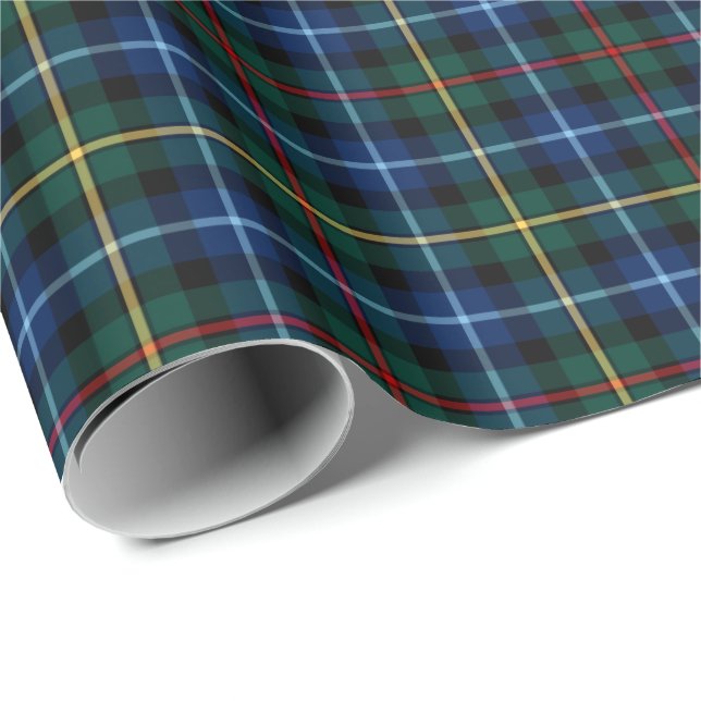 Papel De Presente Smith Clan Tartan (Ponta do rolo)