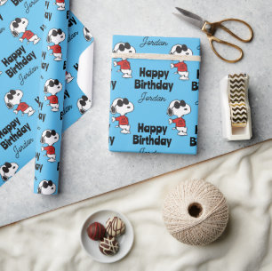 Papel De Presente Snoopy "Joe Legal" em pé