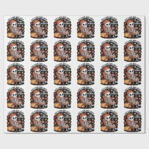 Papel De Presente Só uma garota que ama o Natal dos Ber Meses