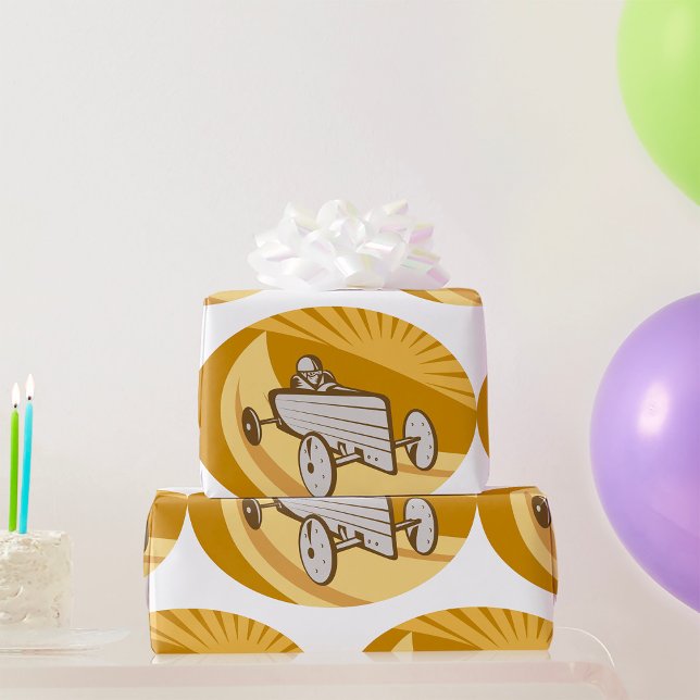 Papel De Presente Soapbox Car (Criador carregado)