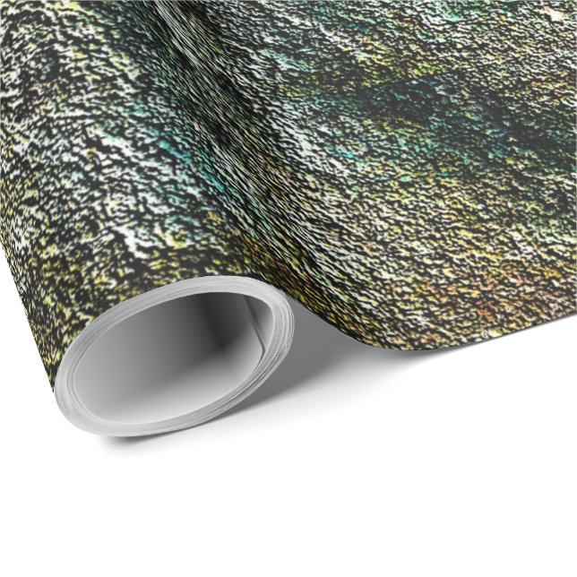 Papel De Presente Sobras de tinta spray da cabine de pintura (Ponta do rolo)