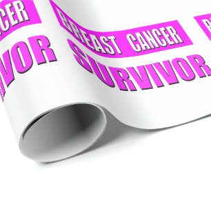 Papel De Presente Sobrevivente do cancro da mama