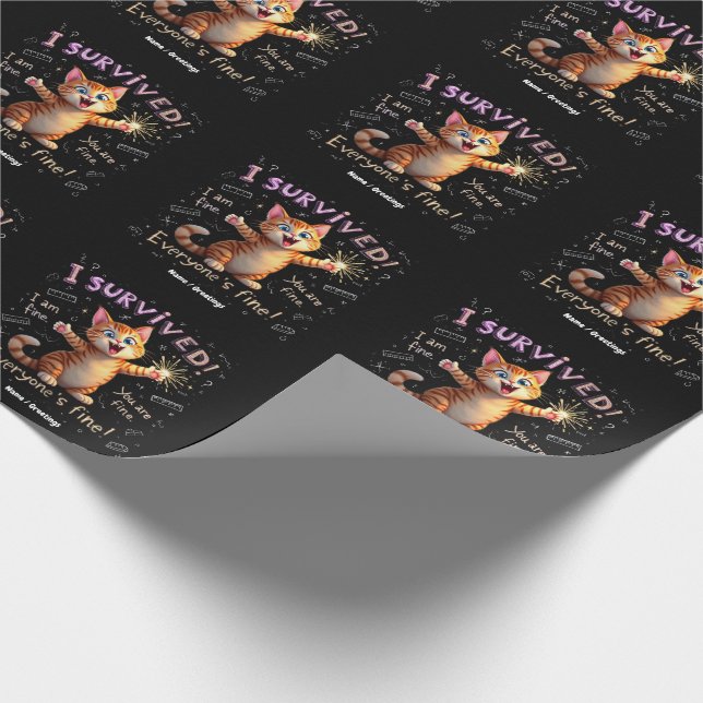Papel De Presente Sobrevivi, Estou Bem, Você Está Bem (Ponta)
