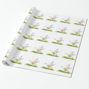 Papel De Presente Soccer Goose