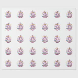 Papel De Presente Sociedade do Chifre de Waffle de Unicórnio Roupas 