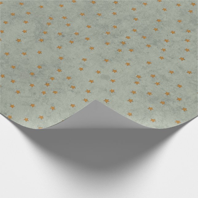 Papel De Presente Soft Star Pattern Wrapping Paper (Ponta)