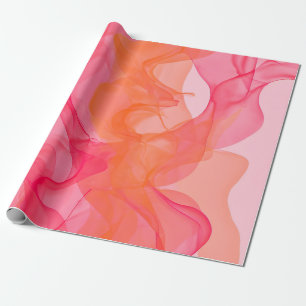 Papel De Presente Soft Touch: Padrões Delicados de Linha de Pastel